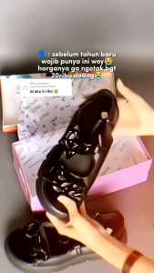 SANDAL JELLY WANITA DEWASA BALANCE KEKINIAN KARET WEDGES PREMIUM PLATFORM TEBAL BAHAN TEBAL ELASTIS EMPUK TALI BELAKANG IMPORT KOREA RANTAI SLOP