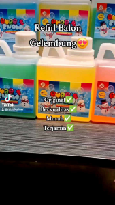 Isi Ulang Air Balon Gelembung / Bubble Camera / Stick