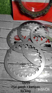 Plat Besi Gesek & Kampas Kopling Motor Yamaha RX King