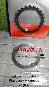 Plat Besi Gesek & Kampas Kopling Motor Yamaha Vega ZR