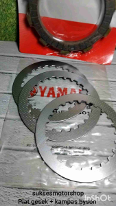 Plat Besi Gesek & Kampas Kopling Motor Yamaha Byson R15 MX King