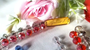 Hijabnur1 - Bando Chistral  Simple Pearl Korea - Bando Kristal Handmade