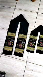 Scraf Ondel Ondel Betawi Cukin Motif Bajaj Monas Balon Kerak Telor