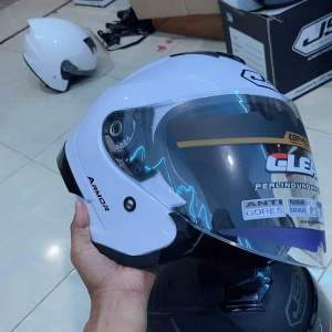 Kaca Helm JS ARMOR Visor Bening Iridium Original