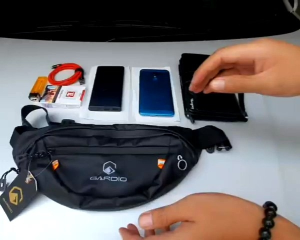 Tas Pinggang Pria / Tas Selempang Pria Anti Air Waterproof Premium Gardio Edition