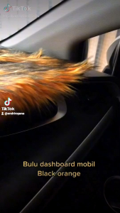 alas bulu dasboard mobil bulu korea 40*150 cm