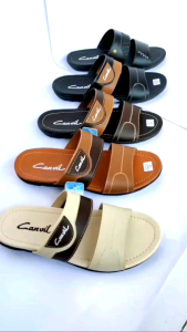 Sandal jepit Pria / Sandal kulit Casual / Sendal Santai Pria dewasa Kualitas Terbaik CNVL 39 - 43