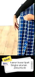 Kasur Lipat Single Ukuran 200x90x10cm