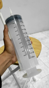 Alat Sedot Oli Air Radiator & Alat Semprot Tanaman SUNTIKAN BESAR 550ML LARGE SPUIT SYRINGE 550ml Alat Gurah Mesin Manual TERMASUK SELANG 60 CM