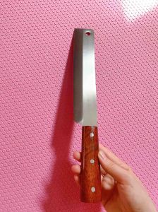 BENS-Dao thái nhỏ bằng thép trắng nhập khẩu chuôi gỗ hương- làng nghề rèn truyền thống Lý Nhân