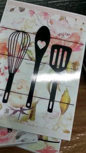 KITCHEN AFFORDABLE HOME WALL DECOR frame (3pcs set)