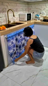 Printed NON Ring Curtain Suksukan Standard Sizes
