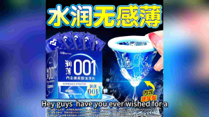 [Candy 88] Ready Stock Thin Condoms 001 with Lubricant Dotted Long Lasting 10pcs