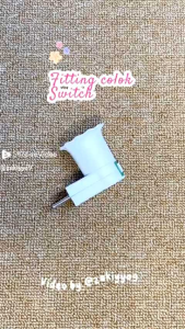 5 Pcs Fitting Colok Plus Saklar On Off / Tempat Lampu Dutron/Itami