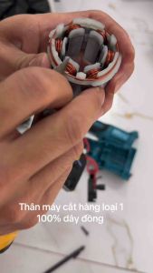 Thân máy mài dùng pin Makita động cơ không chổi than siêu mạnh mẽdây đông