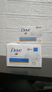 Pack of 4 Bars Dove Sensitive Skin Hypoallergenic Beauty bar 4x90g (360g)