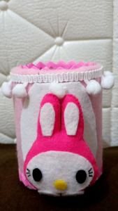 Tempat Pensil Karakter My Melody & DIY Karton Kardus