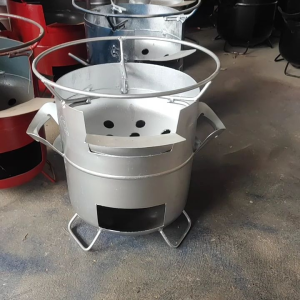 เตาถ่านหมูกระทะเตาถ่านเตาปิ้งย่างเตาอั้งโล่พร้อมส่งขนาด30×23เซนติเมตร