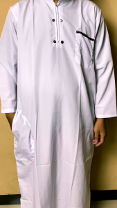Jubah Putih dewasa alharby FREE Tasbih
