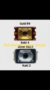 Switch Handphone Tombol Volume Power On Off Ori Gold 4 Kaki Silver 2 Kaki Button Pin Original Baru
