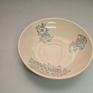 6 Pinggan Kopitiam Set Piring Kuih Pinggan Telur Rebus Saucer Plate Oldtown Vintage Flower Traditional Hainan Kitchenware 咖啡碟