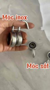 (Hàng đẹp - sỉ = lẻ) móc sắt Móc treo võng xếp móc võng bạc đạn