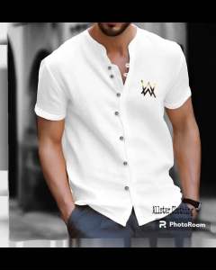 Allstar - Kaos V Neck Style Kemeja Lengan Pendek Alan Walker Distro / Kaos Kemeja / Kaos V Neck Kancing / Kaos Kemeja Kancing / Kaos Kemeja Pria / Kaos Kancing Kemeja / Kaos Keren Kemeja / Kaos Pria / Kaos V Neck Style Kancing / Kaos Kancing