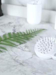 Sikat Pijat Kulit Kepala Bahan Silikon Untuk Anti Rambut Rontok 1SL688