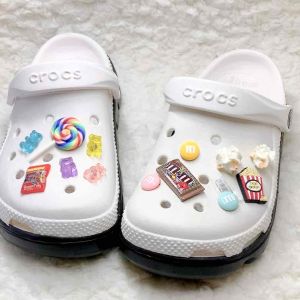 JBSet 🔆🔅🌀ตัวติดรองเท้ามีรู “ ของหวาน ป๊อปคอร์น ” 👠🌈 shoe Charm Sweet “ Candy pop ” อินเทรนด์สุด งานดีสีสด
