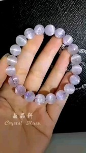 [MY🇲🇾 Ready Stock]10MM 紫锂辉手串Kunzite｜治愈情绪 ✦ 有助舒缓抑郁｜