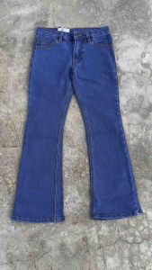 Celana Jeans Cutbray Anak Cowok Tanggung Usia 7-16 Tahun