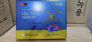 [HCM] TINH CHẤT NGHỆ NANO SAFFRON 365 CAO CẤP- Hộp 30 gói - Nâng cấp sức khỏe với Nano Curcumin và Saffron