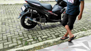 Header Pipa leher Knalpot racing Salemba ceklis gp.k33 SPEEDBOY Original NMAX NEW AEROX  VARIO125/150 NEW  AEROX OLD / LEXI