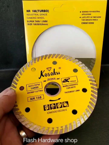 Diamond wheel TURBO KOSOKU 105x 12mm pisau potong keramik granit marmer