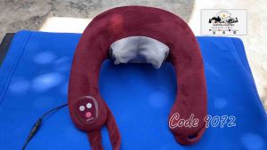 เครื่องนวดคอ OMRON รุ่น HM-141-BW สีแดงเลือดหมู