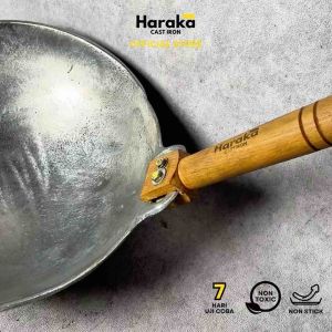 Haraka Cast Iron / Wajan Baja Cast Iron 25 cm