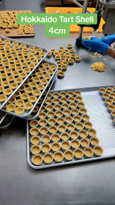48pcs/60pcs Tart Shell Mini 4cm/4.5cm Shell Tart Rangup Hokkaido Harga Borong readymade Kulit Tart ready made