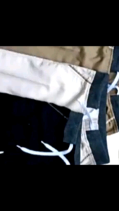 Paket 4 Celana Chinos Anak Kain American Drill 2th-14th