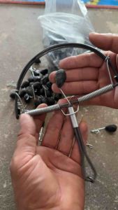 ขี้ไต้ดักหนูนา ขี้ไต้ก้อน พร้อมที่เสียบเหยื่อ