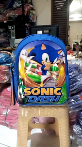 Fayusline Store -tas anak sekolah PAUD TK SD laki laki terlaris qualitas import motif karakter SONIC viral terbaru