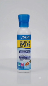 API Quick Start Aquarium Water Conditioner 118ml – Instant Cycle & Safe Beneficial Bacteria for Fresh & Saltwater Tanks