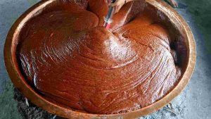 Jenang gula jawa aslj kemasan cup bulat 500gram