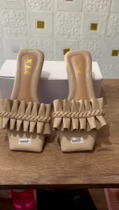 Sandal Kokop Wanita Hak 3 cm: Elegan & Nyaman untuk Acara Kondangan