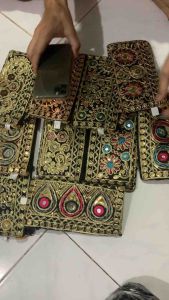 Dompet jasmen arab ukuran 22x11cm 1 kodi atau 20 pcs
