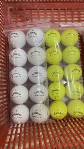 (10 quả)Callaway 3line vàng 4 lớp mới 85% xuóc xíu vẫn đẹp