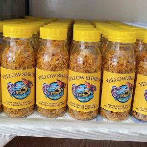 Yellow Shrimp Udang Kering Kemasan Botol 100ml pakan ikan chana