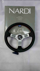 Import Stir Racing Nardi Leather 13 Inchi Silver