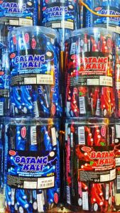 batang kali sanwa chewy chewy sour stick candy gula sweets 40pcs