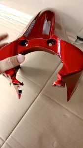 SPAKBOR DEPAN A YAMAHA VEGA ZR WARNA MERAH MAROON