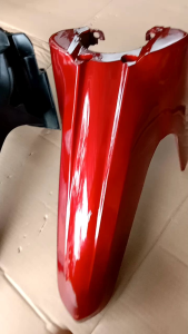 Spakbor Depan Lengkap Yamaha Vega Zr Warna Merah Maroon